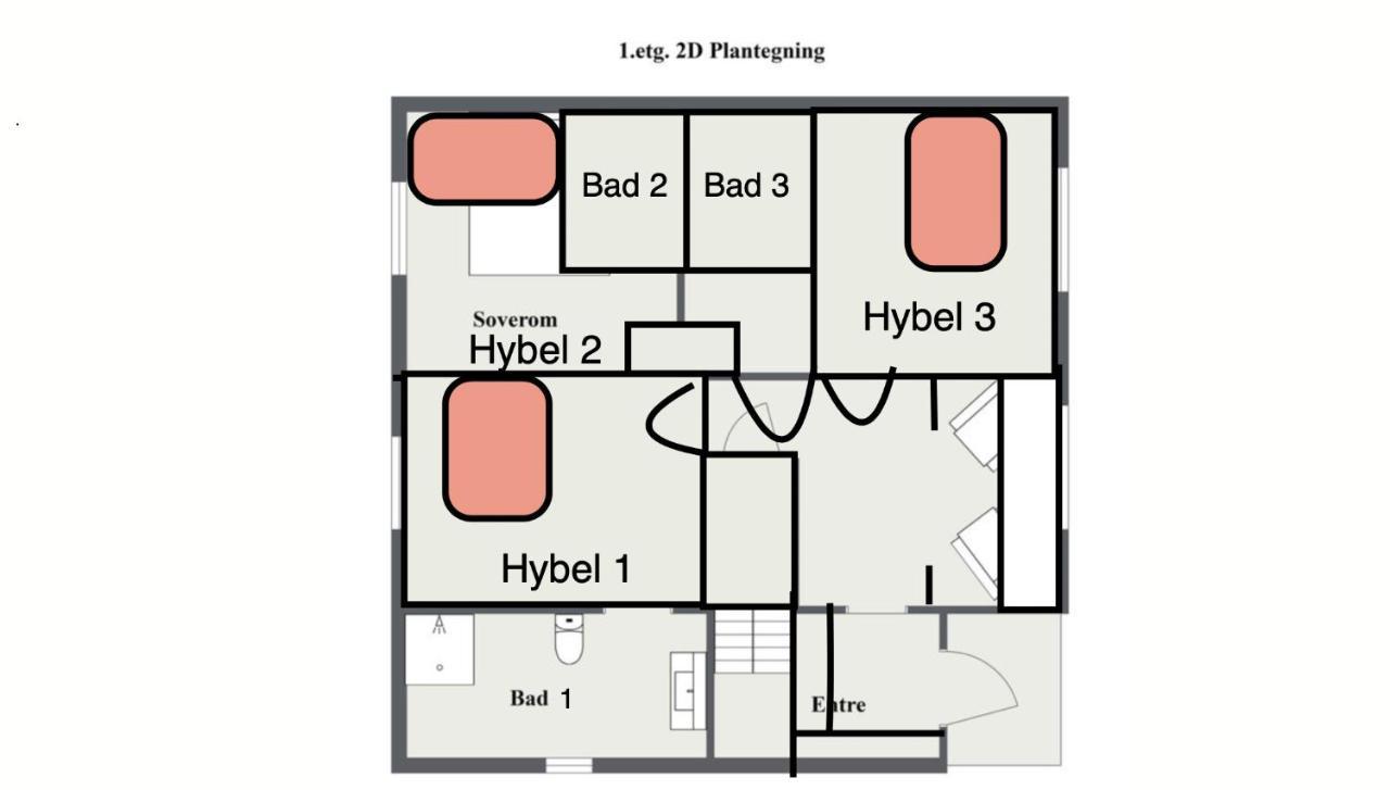 Mosjoen Overnatting, Tordenskjolds Gate 24B Exteriör bild